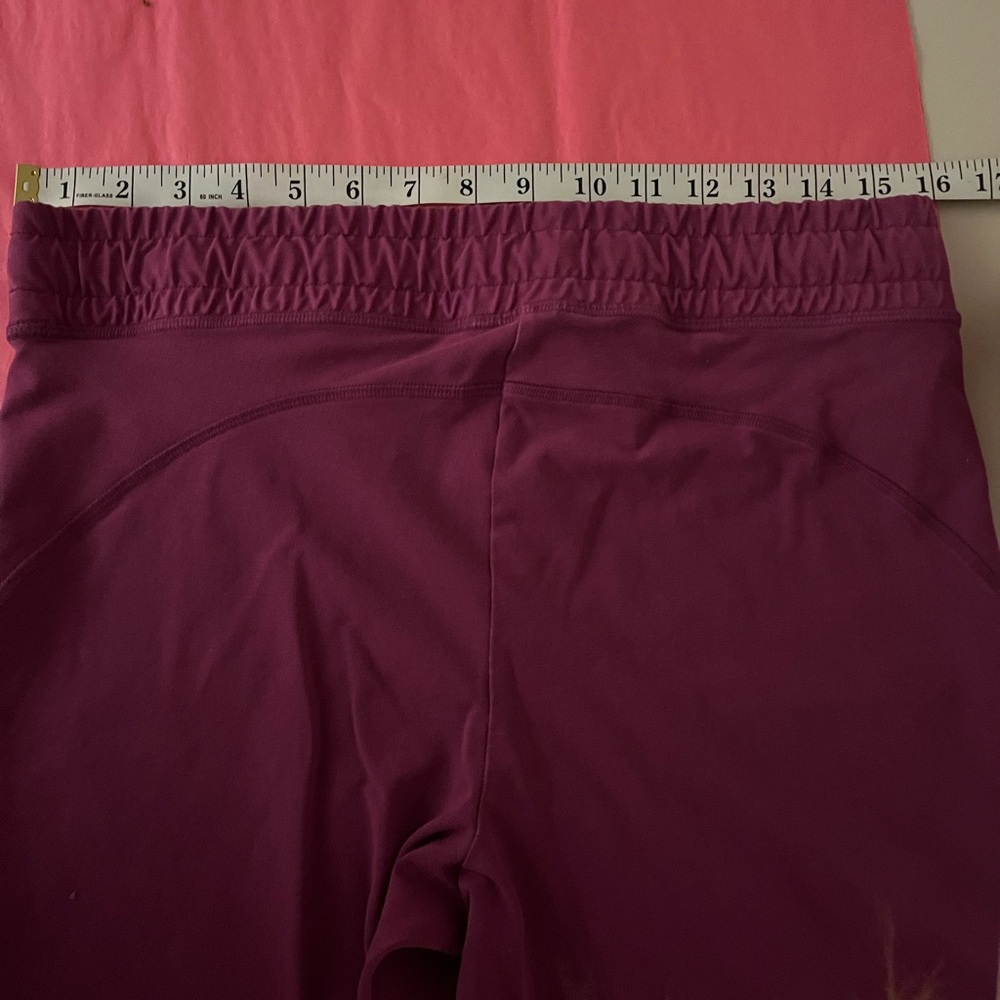 PINK Victoria's Secret Magenta Drawstring Flare Pants - Picture 6 of 8